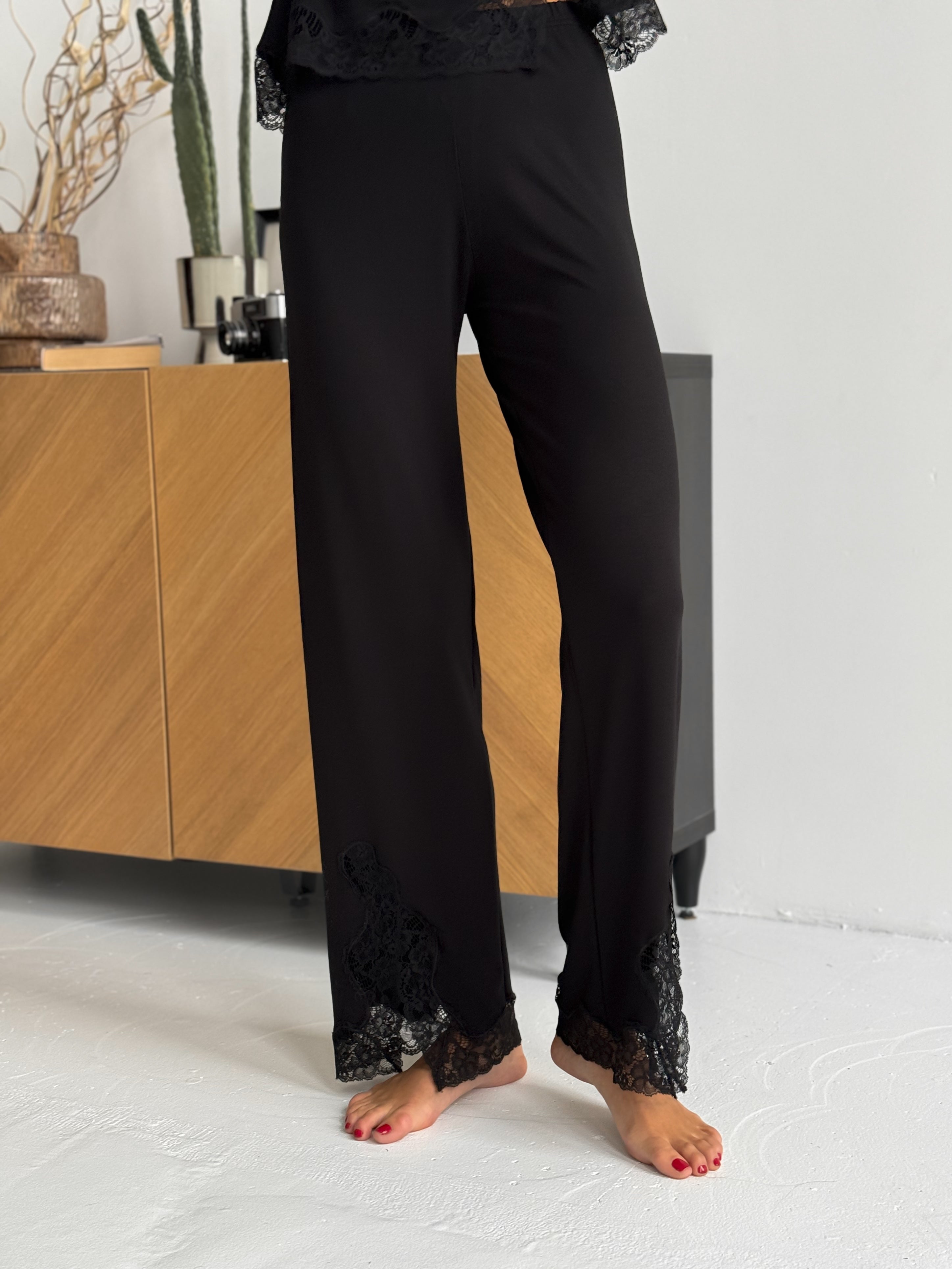 Pajama Set TP-M-8 Black