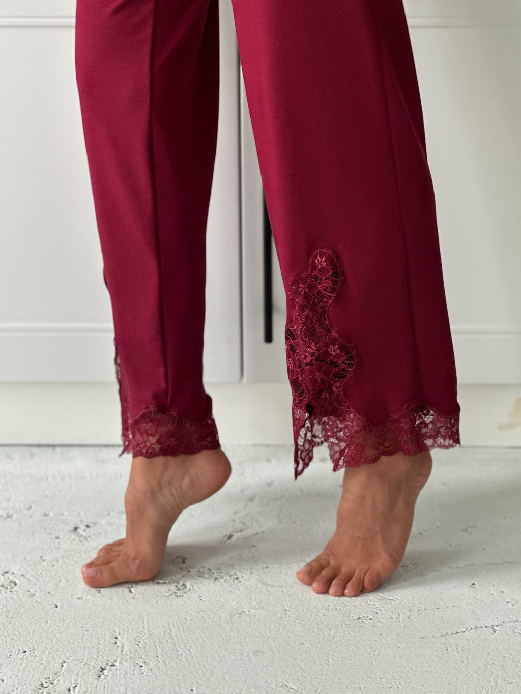Pajama Set  TP-M-8 Bordeaux