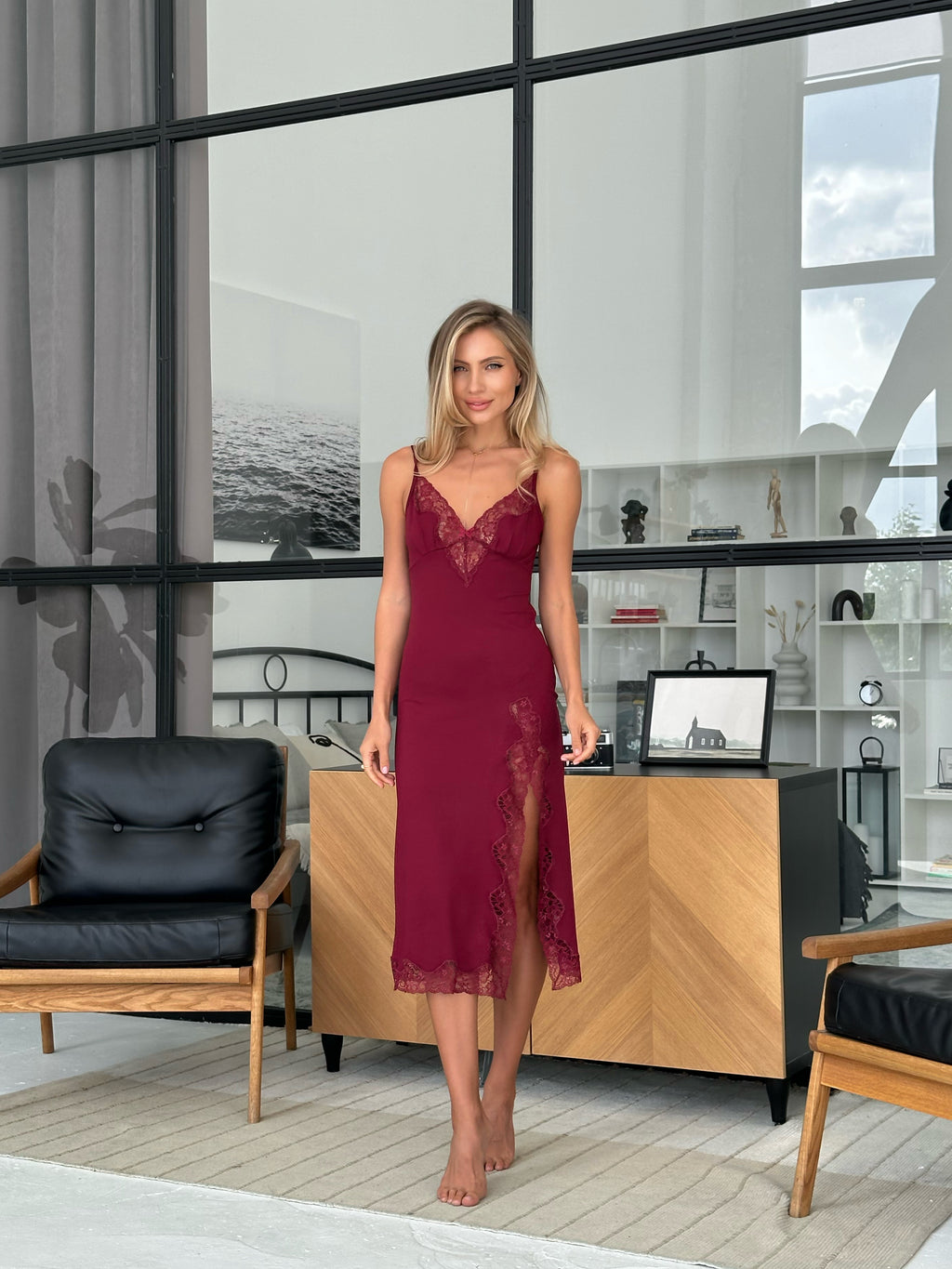 Pajama P-M-63 Bordeaux