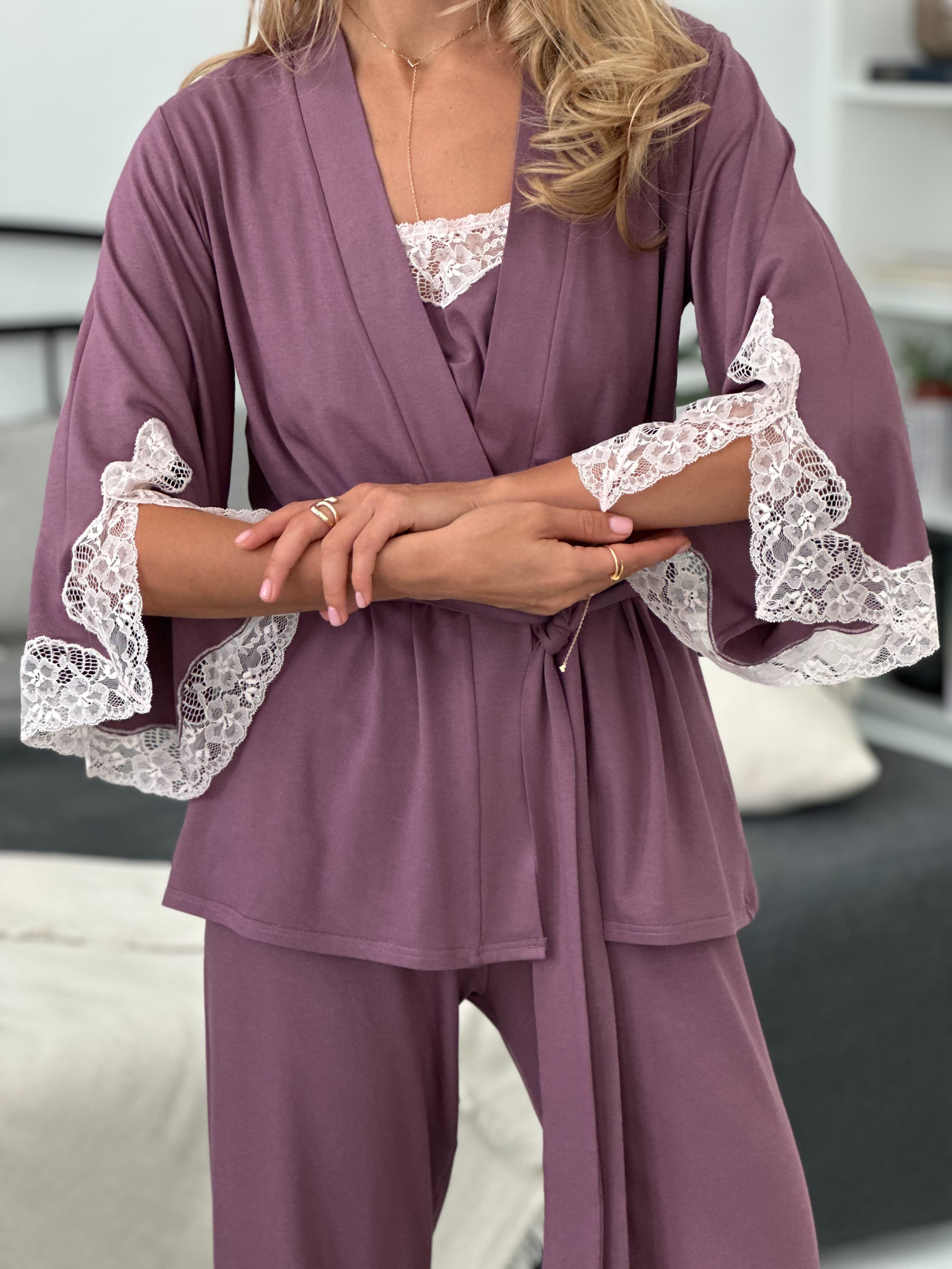 Ensemble de pyjama TP-M-8 Hortensia