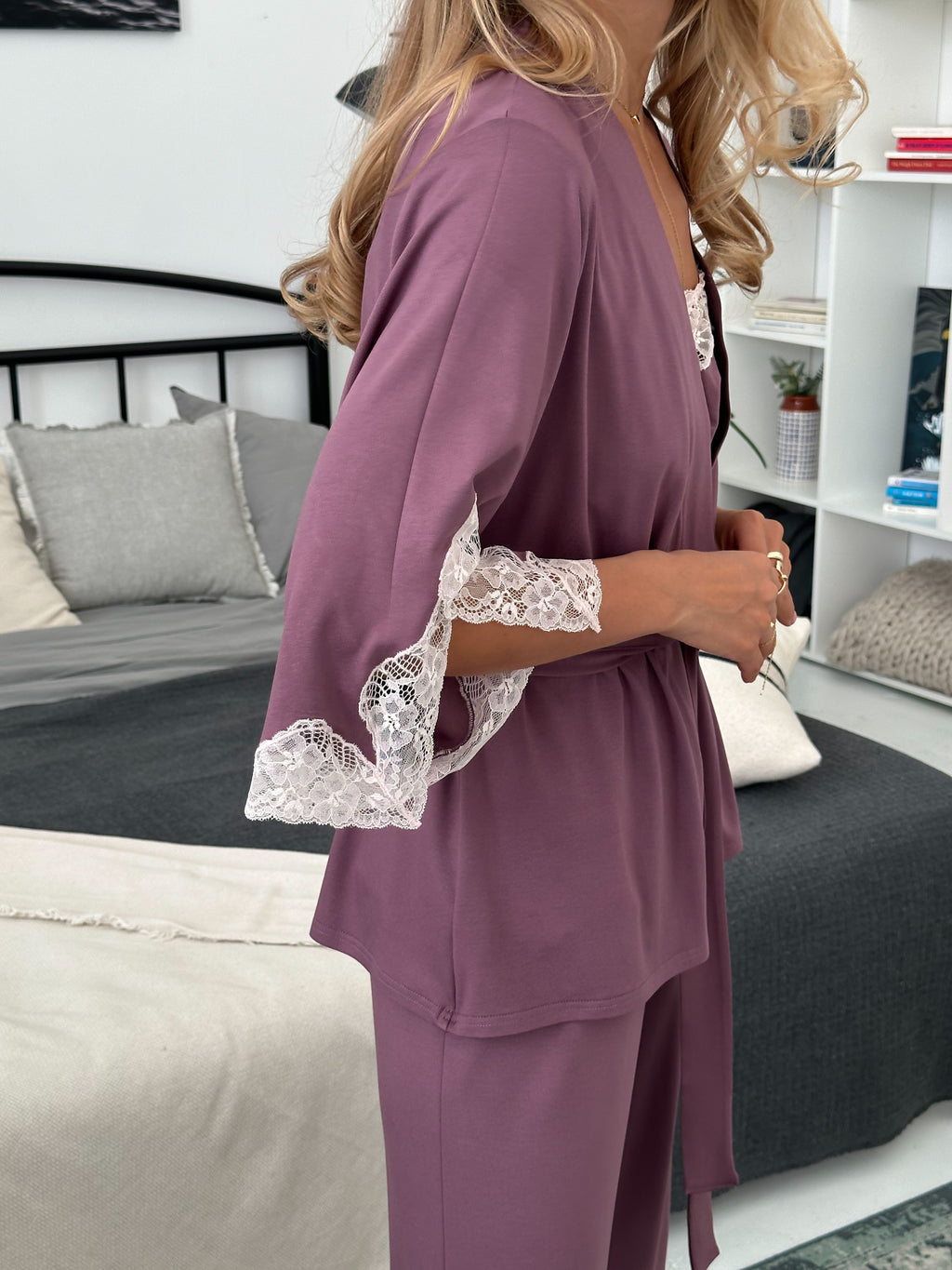 Ensemble de pyjama TP-M-8 Hortensia