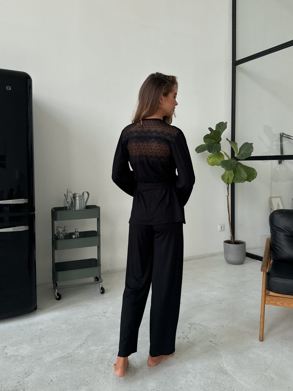 Pajama Set TP-M-11 Black