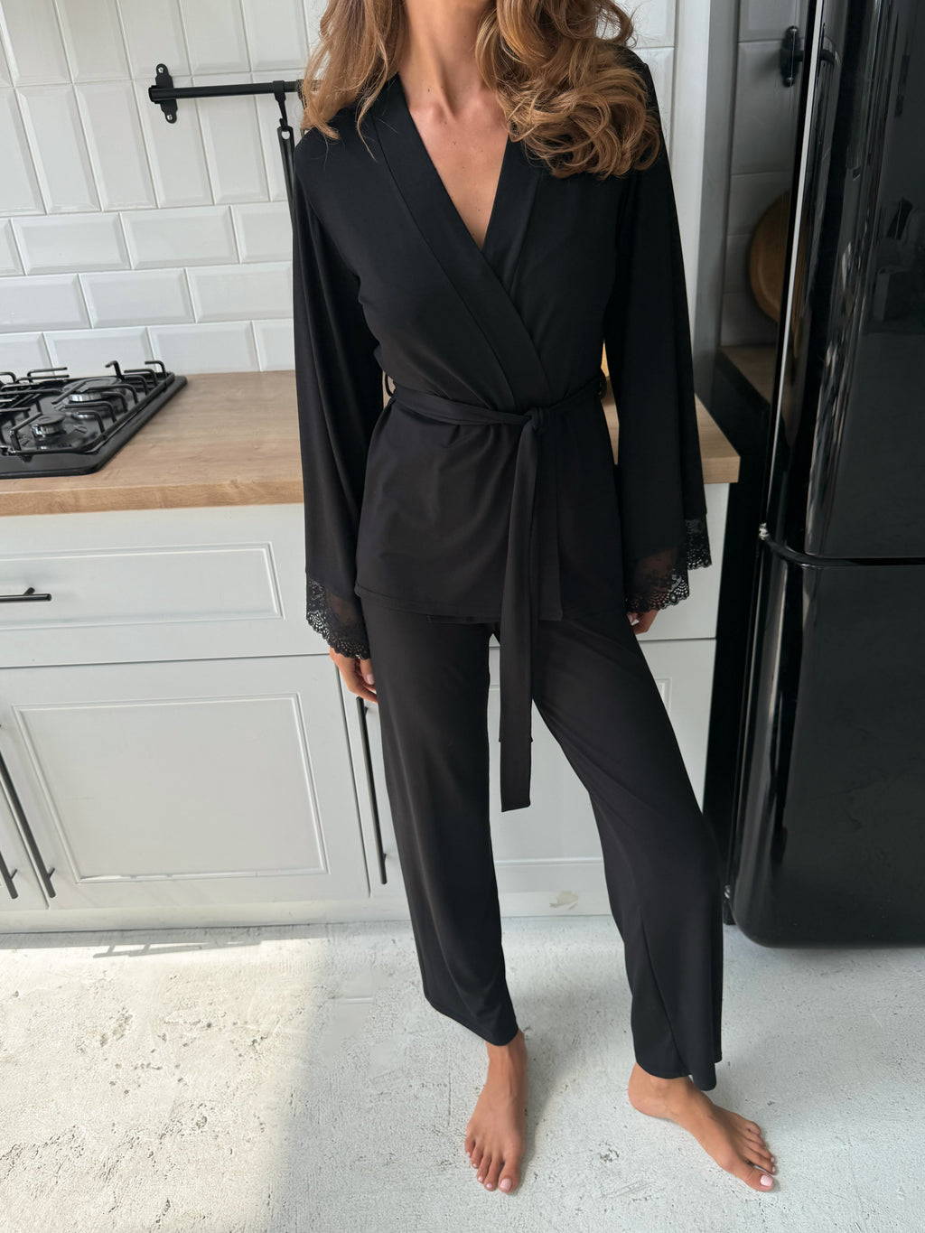 Pajama Set TP-M-11 Black