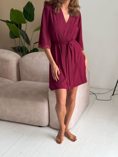 Vestito X-M-49 Bordeaux
