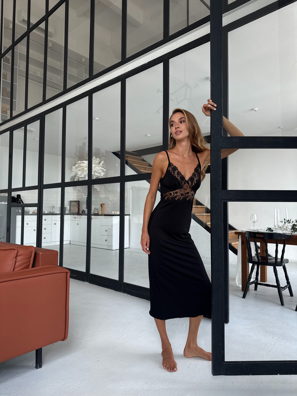 Nightgown HC-M-115 Black