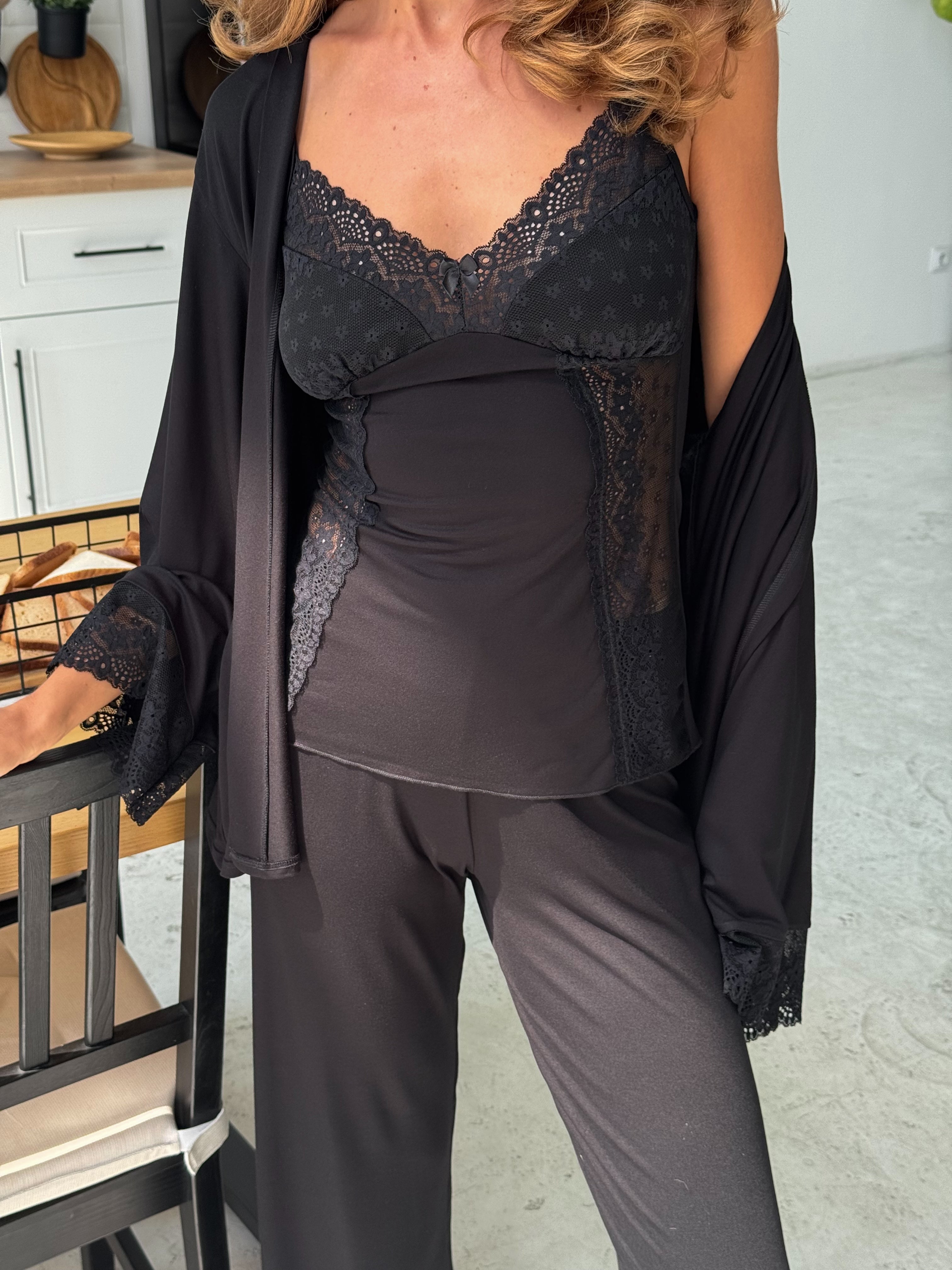 Pajama Set TP-M-11 Black